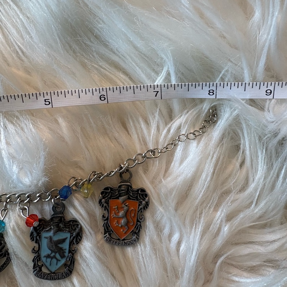 Harry Potter Hogwarts House Charm Bracelet in Multicolor - Picture 9 of 9